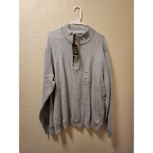 NWT Mens Tasso Elba Knit Pullover 100% Supima Cotton SZ XXL